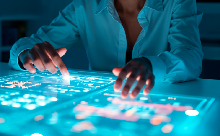 Soluciones empresariales de una empresa tecnológica